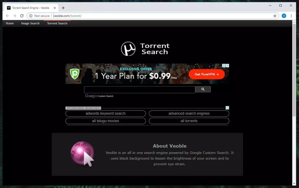 Veoble-torrent-search-engine