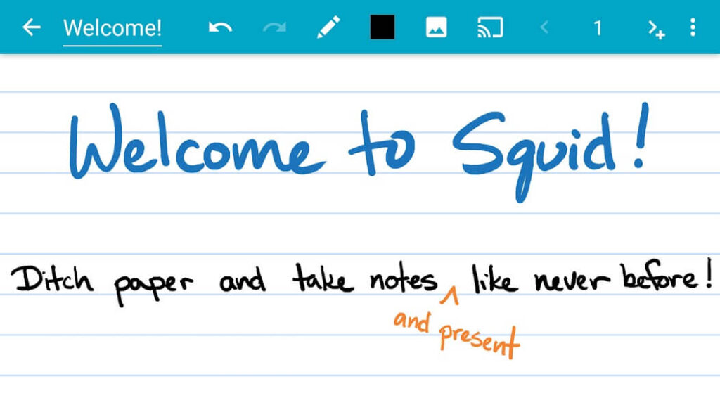 Squid-note-app