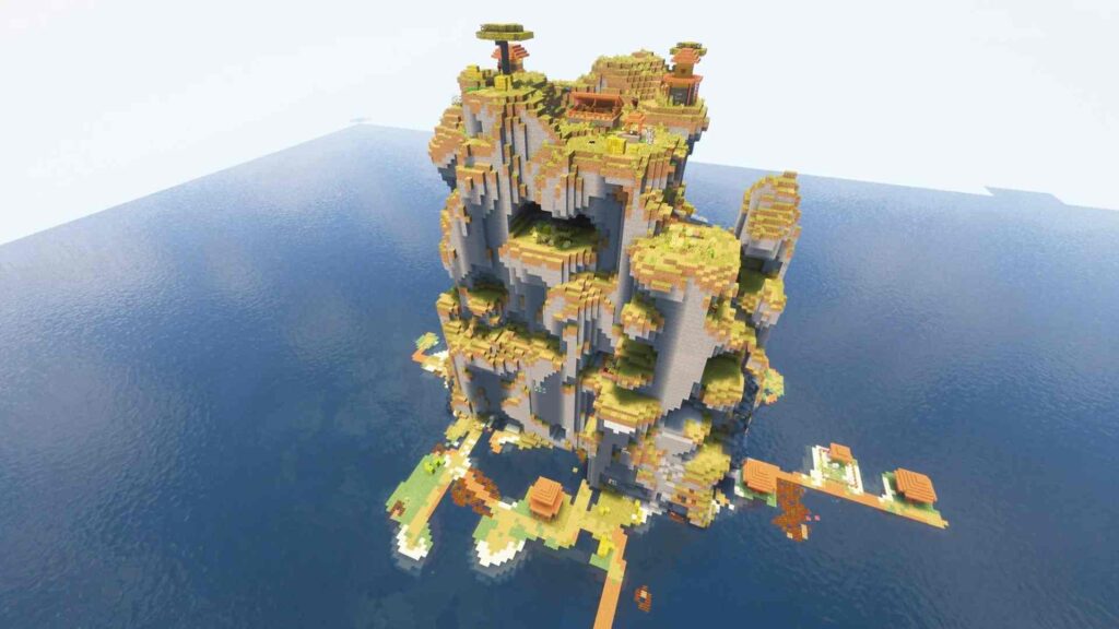 Vertical Island Village