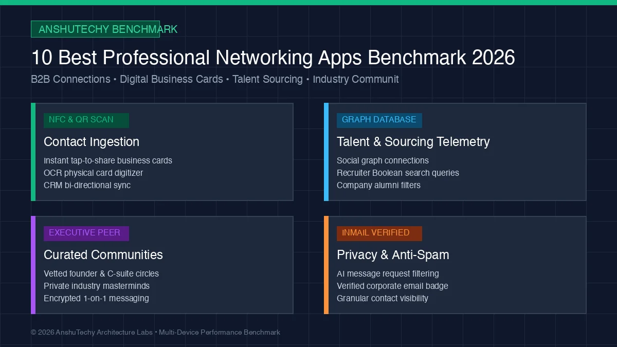 10 Best Professional Networking Apps and B2B Graph Benchmark 2026